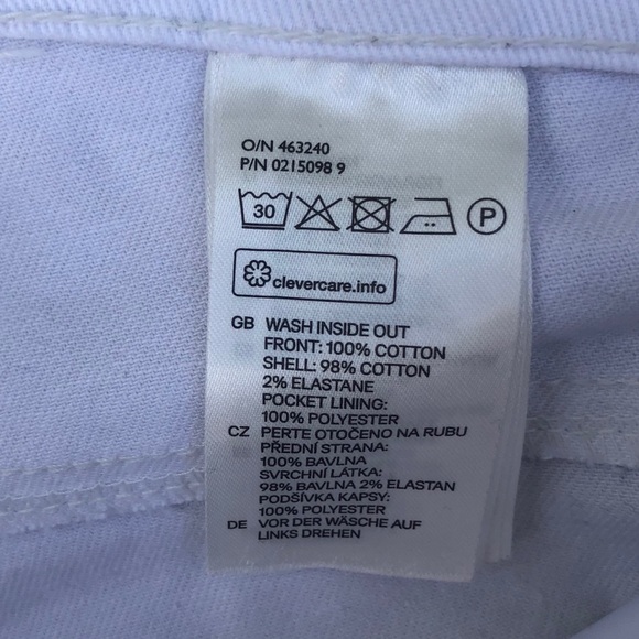 High Waisted Jean Shorts - Picture 5 of 5